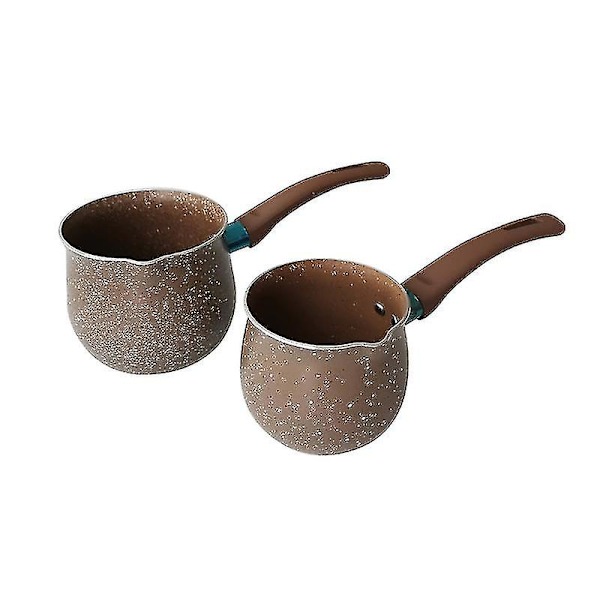 Enkelgrebet Anti-skoldnings Kaffekande Non-stick Pander Mini Mælkekande (1 stk)