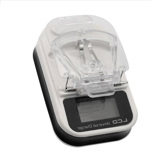 Universal LCD Mobiltelefon Batteri Vegg Reiselader USB