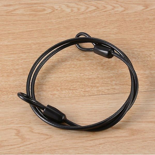 Kabel Stål Wiretov 100cm Cykel Lås Cykling