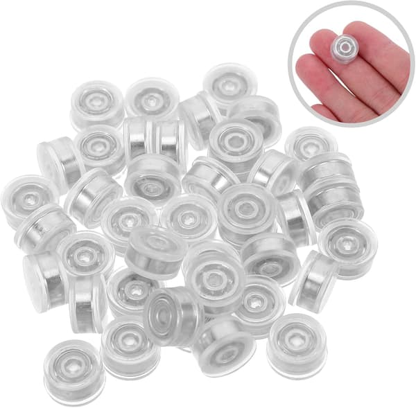 100 stk. mini-drejelejer og kuglelejer til armbåndssmykketilbehør