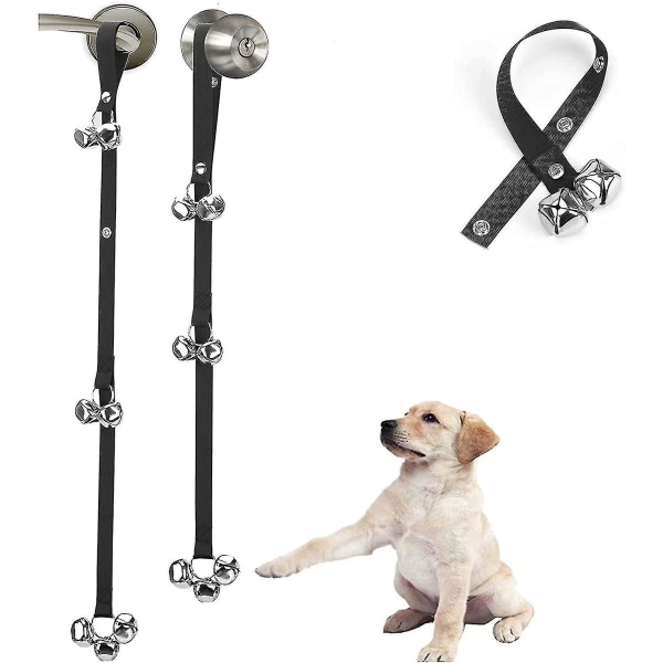 Oppgraderte Puppy Bells Hundeklokker for dørknapp/pottetrening