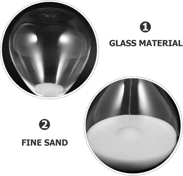 Sandur Multi-funktionel sandtimer 10-minutters timeglas køkkentimer til hjemmet