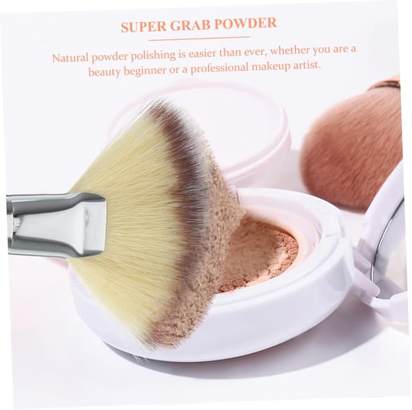 2 stk. løs pudderbørste, sættebørste, blød børste makeup til ansigtsblush, highlighterapplikator