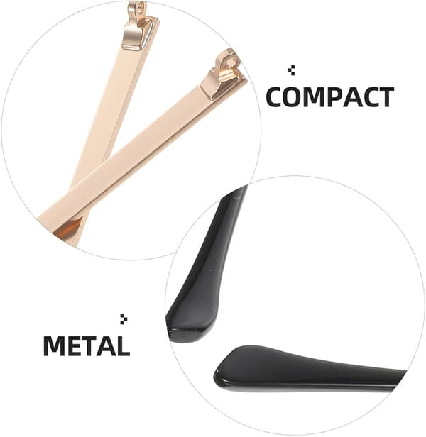 2 sæt metalbrillearme ben udskiftning brille stang tilbehør