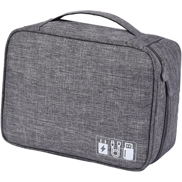 Lader Organizer Veske Tech Bag Stor Ryddig Boks
