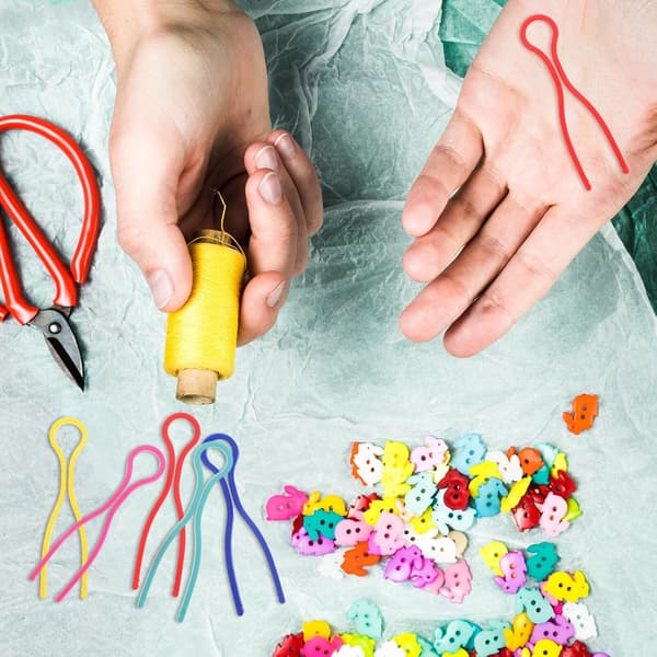 100 st plastspolhållarklämmor trådspolorganisatör med trådklämmor