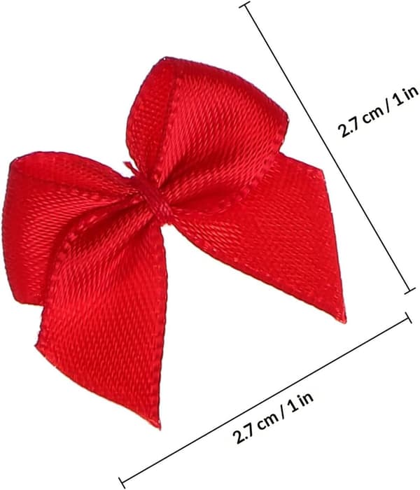 180 stk. Mini Satinbuer i Assorterede Farver Inklusive Sort, Lys Guld