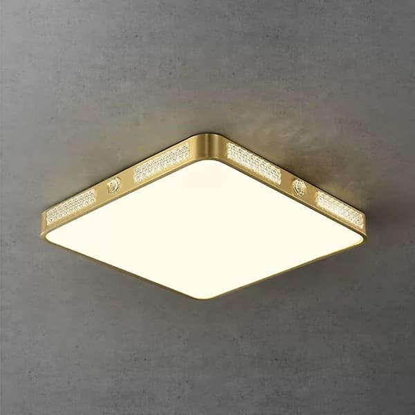 40cm Ø Loftlampe i Kobber Messing Moderne