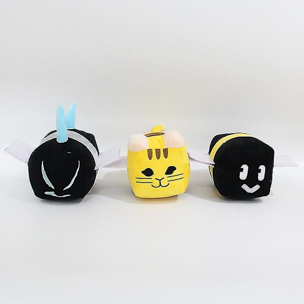 20cm Pet Simulator Bee Swarm Simulator Plyslegetøj Dukke Sød Bee Swarm Plys Blød Fyldt Dyr Legetøj Til Børn Style 3