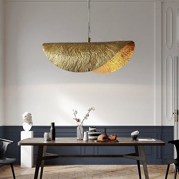 46cm LED Pendellampe Lotusblad-formet Metal Lampskærm