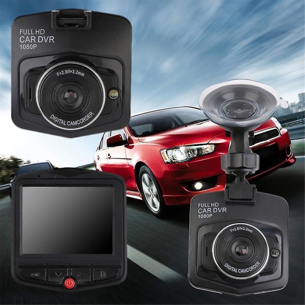 2,4 tommer Hd Len 1080p Bilvideokamera Kameraoptager Dash Cam