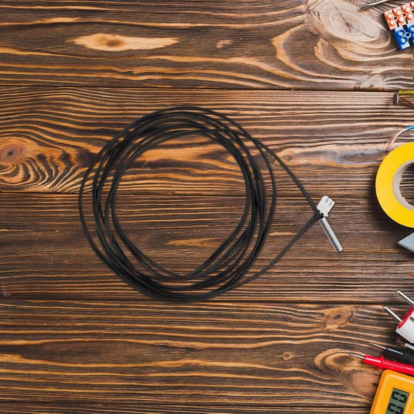 5 st termistor temperatursensor sond 2M kabel Ntc 1% noggrannhet vattentät temperatur digital sond