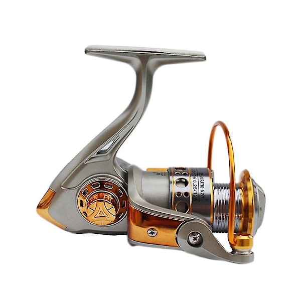 Full Aluminium Fiske Spin Rulle 5.2:1 Fiske Rulle Spinner