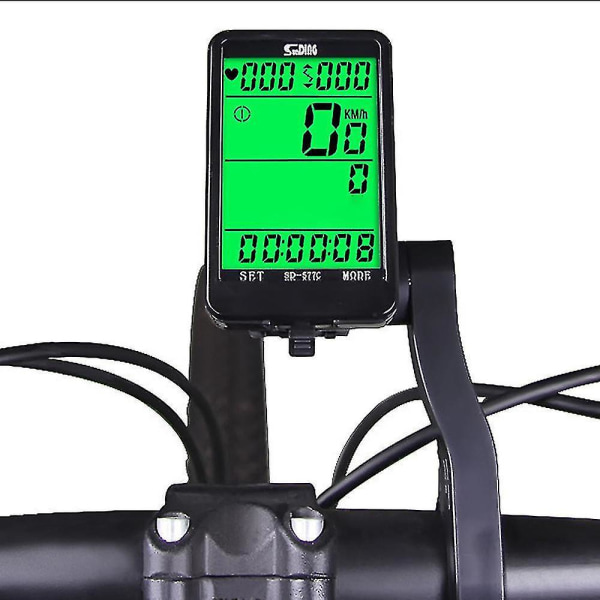 Cykel Kodemåler Forlængelsesbeslag Lampe til Cykel Timer
