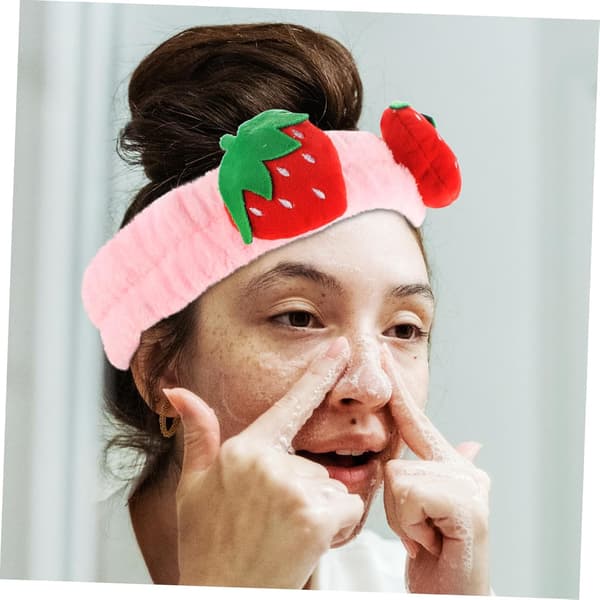 2 stk. elegant bredt pandebånd til kvinder Ansigtsvask Hårbånd Makeup Elastisk og behageligt