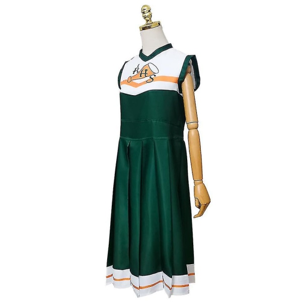 Stranger Things 4 Hawkins High Basketball Cheerleading Kostume til Kvinder L