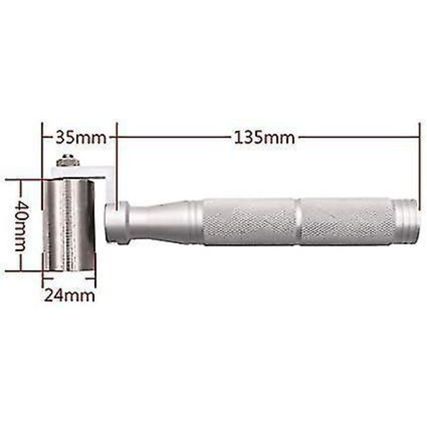 Metallisk håndtappsveiser for tapet, DIY-verktøy, håndtappsveiser