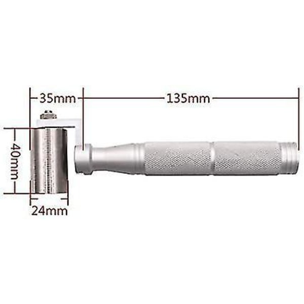 Metallista käsin käytettävä ruostumattomasta teräksestä valmistettu tapettiompelija DIY-työkalu käsin käytettävä rulla
