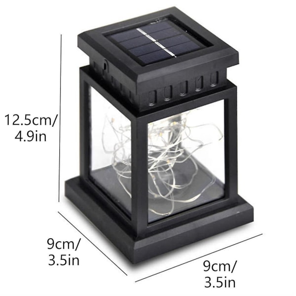 Ramadan Eid Solar Lights Outdoor Garden 30 Leds Lantern