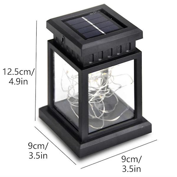 Ramadan Eid Solcellelys Udendørs Have 30 LED Lanterne