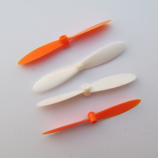 2 Par Replacement Propeller til Hubsan X4 H107