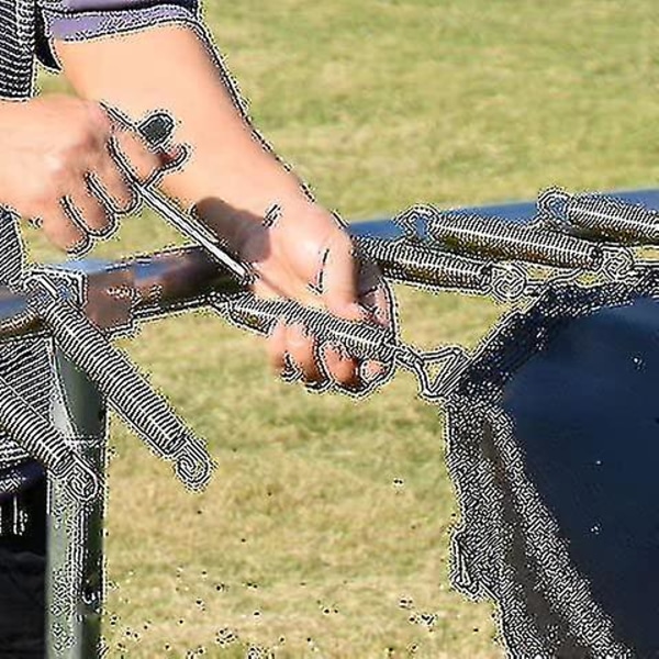 Fjäderavdragare för trampolin (T-krok)