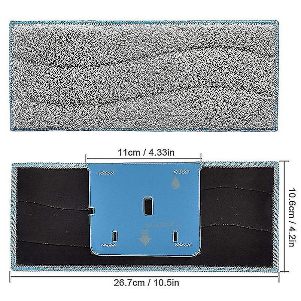 Erstatningsvaskbare moppputer for iRobot Braava Jet M6