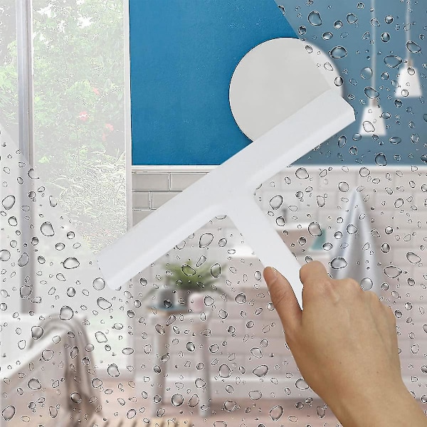 Dusj-squeegee, dør-squeegee, silikon/gummi-vifte