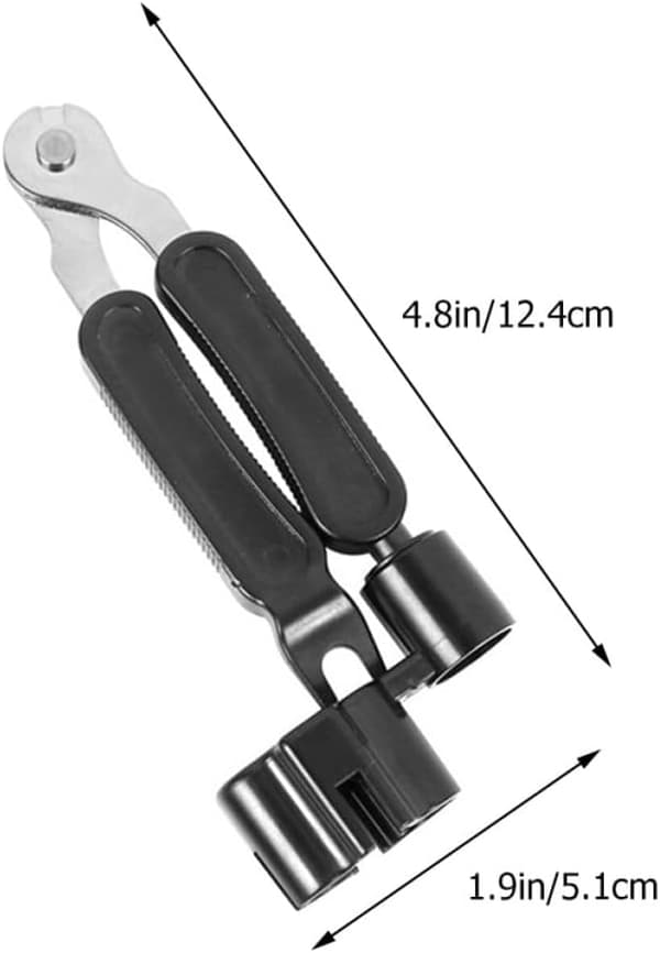 Gitarstrengvikler og kutterverktøysett for strengeinstrumenter