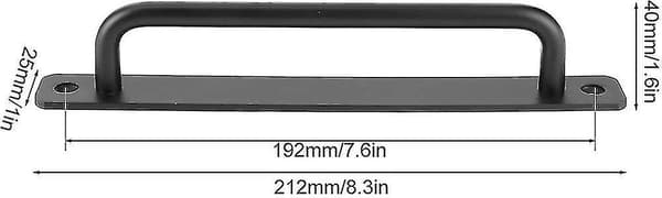 Elegant Skydedørsgreb Aluminium Legering Skydedørsgreb Glat Træk Til Skabe