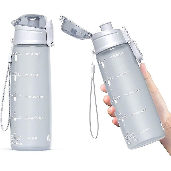 32oz Vandflasker med Tidsmarkering Lækagesikre BPA Fri Sport