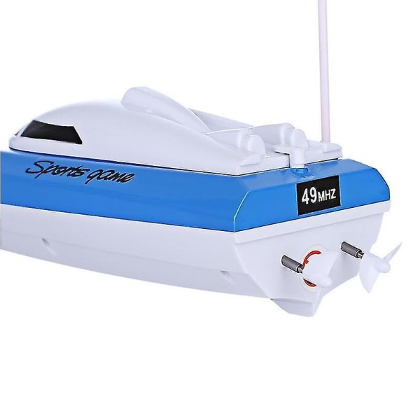 Mini-fjernkontroll Racing Båt High Speed Rc Leker