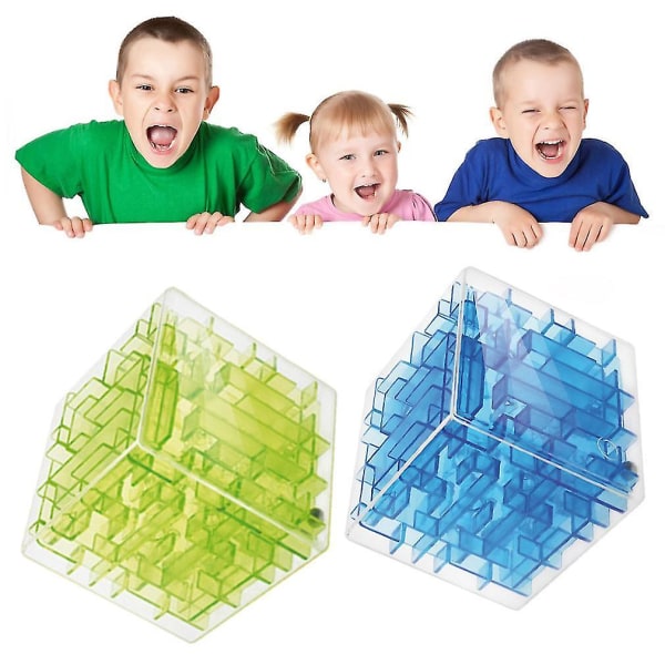 Het 3d tredimensionell Magic Cube Maze Educational Toys Intelligence Toy
