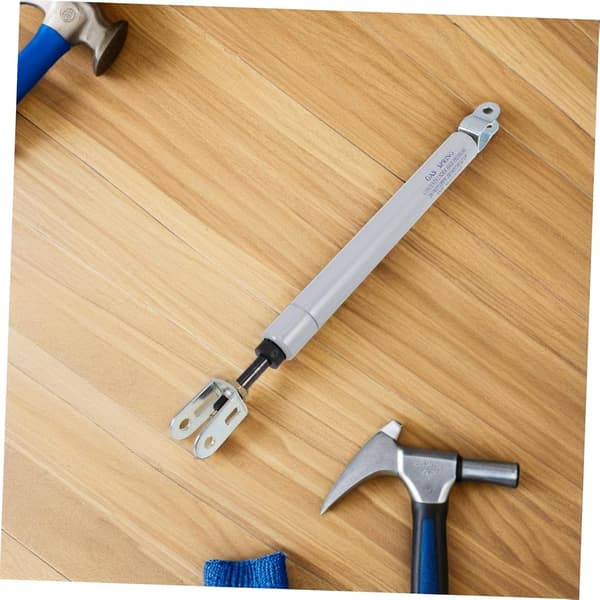 Barberstol Hydraulisk Løft Gassfjær Hvit Jernmateriale Støyreduserende Design