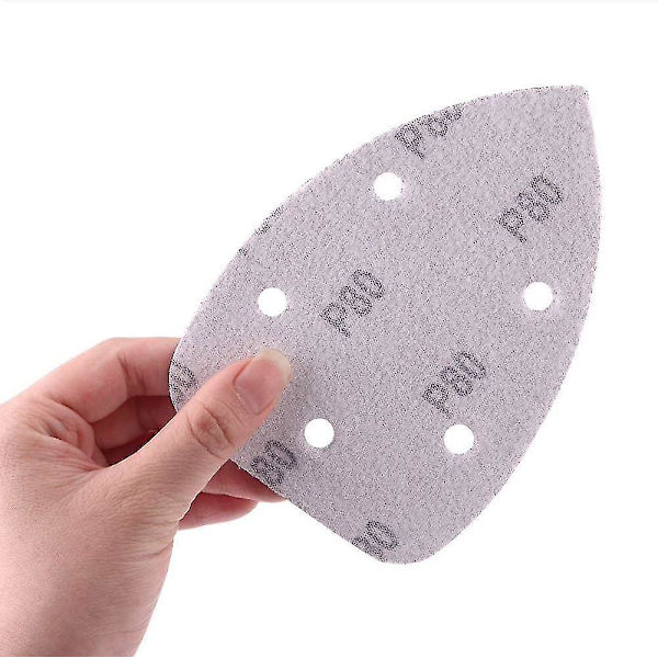 60 st Velcro Slippapper för Mus 92x140mm Blandade Korn Trianglar
