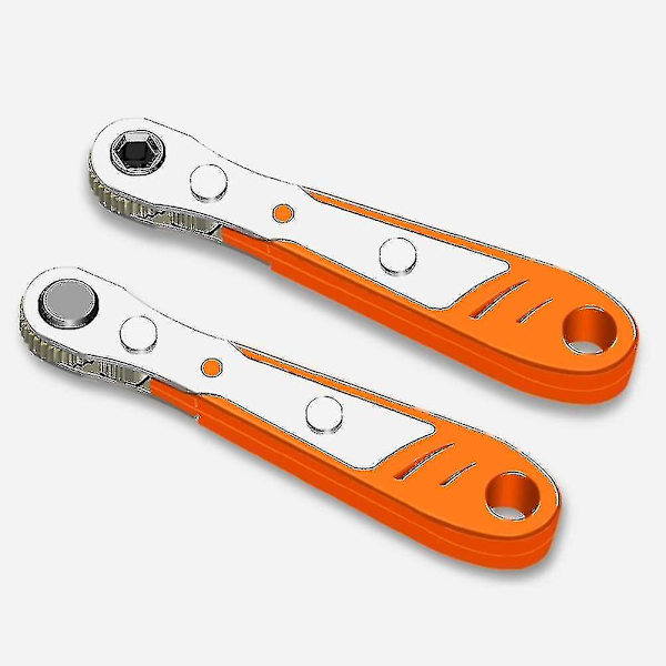 Työpenkki Kuusiokoloinen Torx-ratkettiavain Allen-avaimen ruuvi, 1 kpl, oranssi