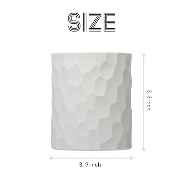 Penholder, nordisk stil silikone vandtæt blyantholder til skrivebord, enkel moderne minimalistisk makeup-arrangør, multifunktionel kontorartikler til hjemmet
