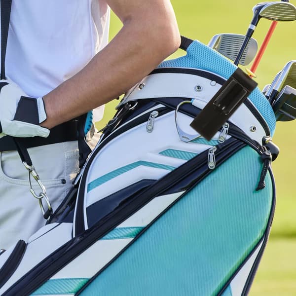 6 st golfputterklämmahållare för golfbag, praktiska förvaringstillbehör