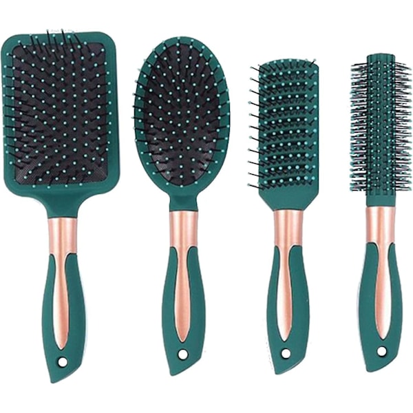 4-pack Antistatisk Luftkudde-Kammassageborste