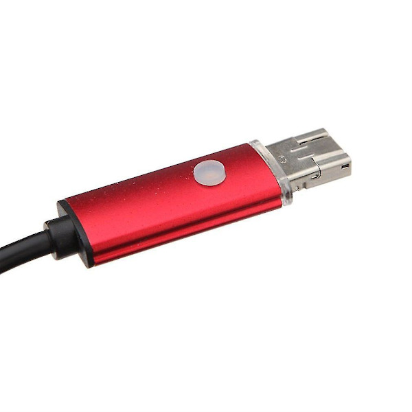 2-i-1 USB-endoskop 5,5 mm inspektionskamera Android 6 LED