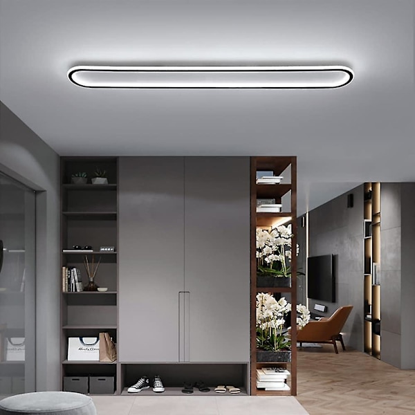 Taklampe Dimbar Aluminium Moderne Stil Svart Led