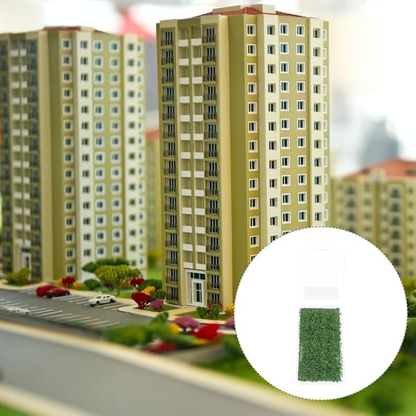 Tekopensaat Malli Syvänvihreä Simulaatiopensas DIY-mallijunien maisemointiin