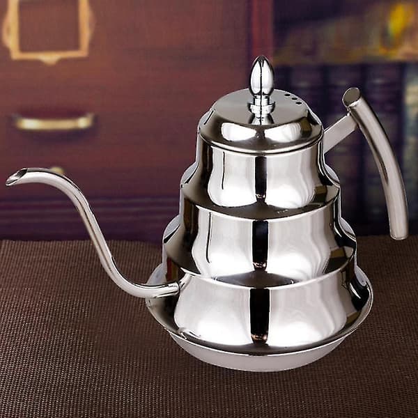 Køkken Kaffe Pot Rustfrit Stål Kaffe Dryp Kedel Tekande