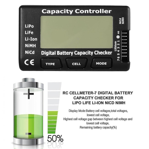 RC Cellmeter-7 Digital Battery Capacity Checker