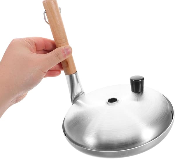 Liten eggstekepanne Omelett Rispanne 20 cm Aluminium Tre Nonstick