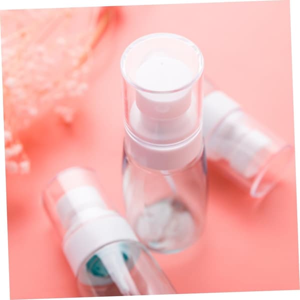 5st 60ml Påfyllningsbara U-formade Sprayflaskor Petg Plast Bärbar Fin Dimma Vätskedispenser