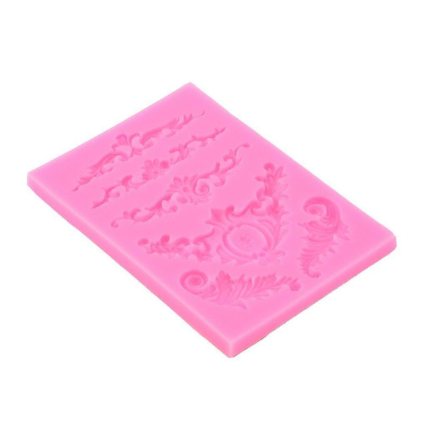 Blomsterformet Chokolade Slik Gele 3D Silikonform
