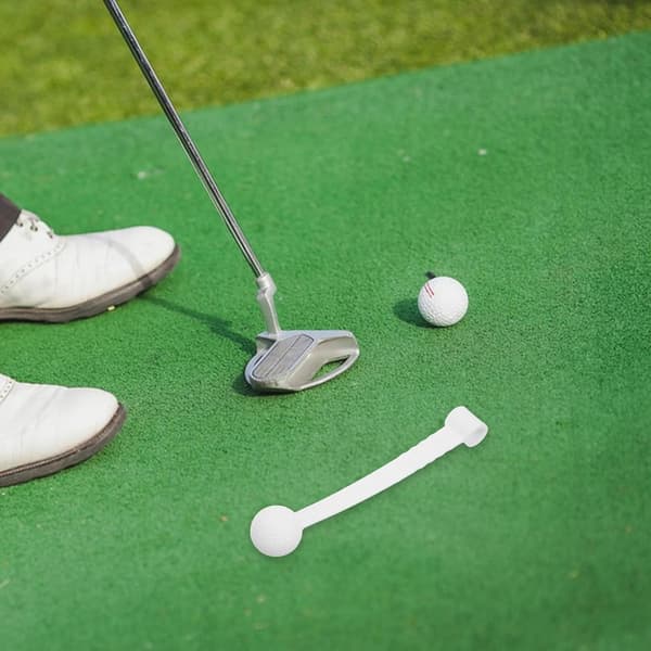 Golfsving træningsstav med robust solid bold og forbindelse Letvægts golf træningshjælpemiddel