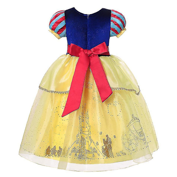 Ny Prinsessa Cosplay-dräkt för Barnkläder