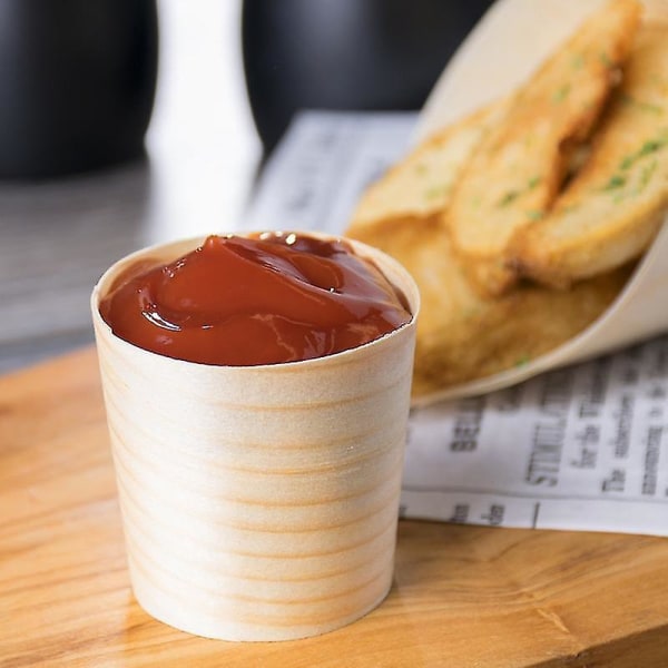 Bröllopsfesttillbehör Pommes Frites Chips Dessert Engångs